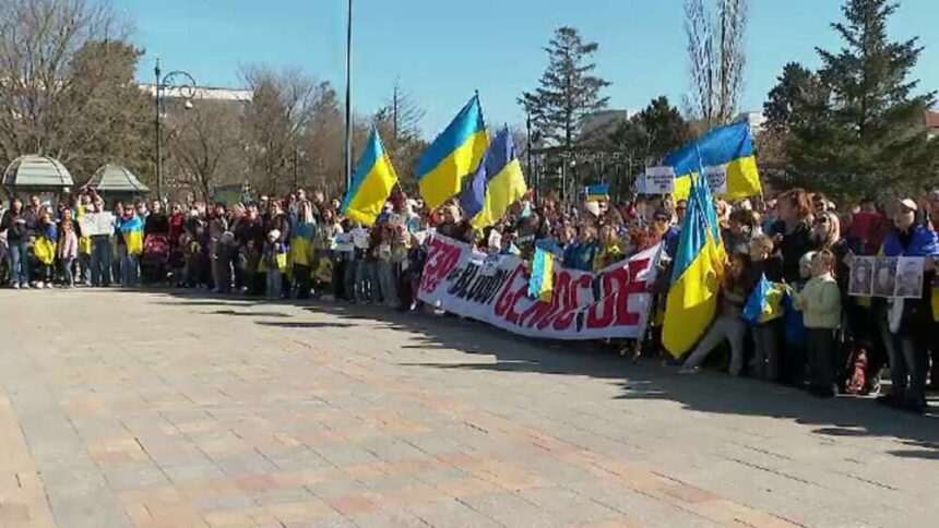 img-140 Protestele refugiaților ucraineni împotriva lui Putin în România