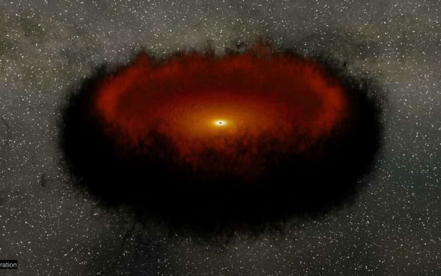 Descoperirea unei găuri negre supermasive de către astronomii israelieni