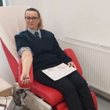 img-1101 Jandarmii ialomițeni marchează începutul activităților de Ziua Jandarmeriei cu o campanie de donare de sânge