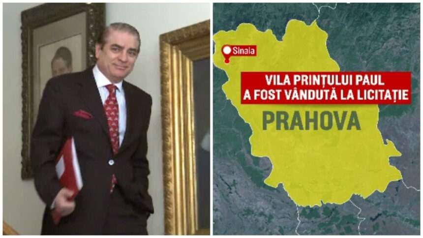 Vila prințului Paul de România vândută de Fisc: Ce s-a întâmplat cu proprietatea confiscată