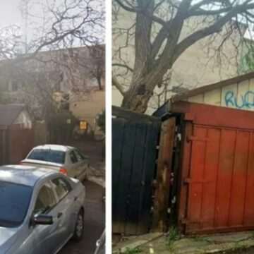 Vanzarea unui garaj din lemn la pretul de 25.000 de euro in Brasov