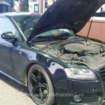 img-1728 Șoferul unui Audi a rămas fără mașină în urma unui control al polițiștilor din Iași. Ce au descoperit oamenii legii