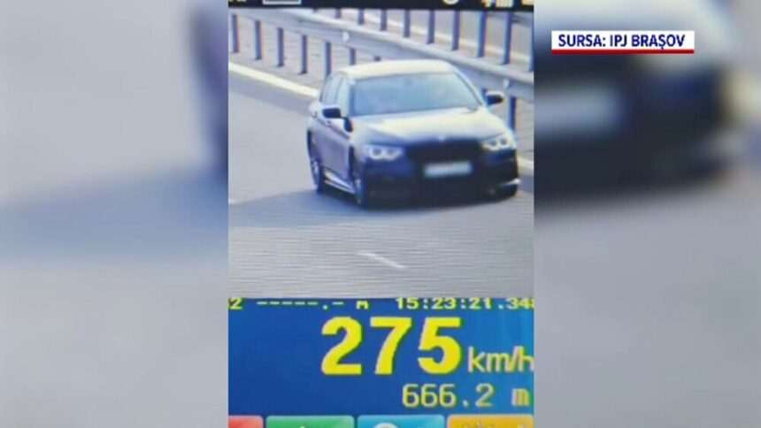 img-193 Șofer prins cu 275 km/h pe A3: Ce le-a spus polițiștilor