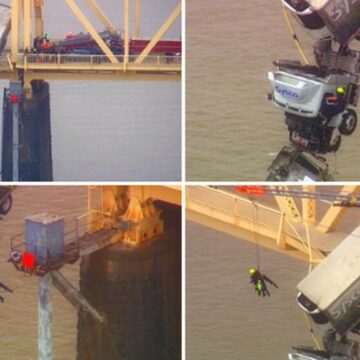 img-201 Salvare dramatică pe podul Clark Memorial din Louisville