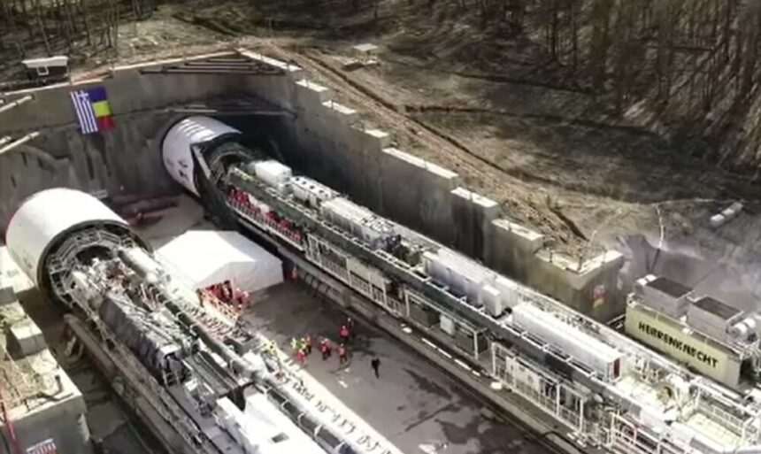 img-311 Cel mai mare tunel feroviar din România: lucrările în plină desfășurare