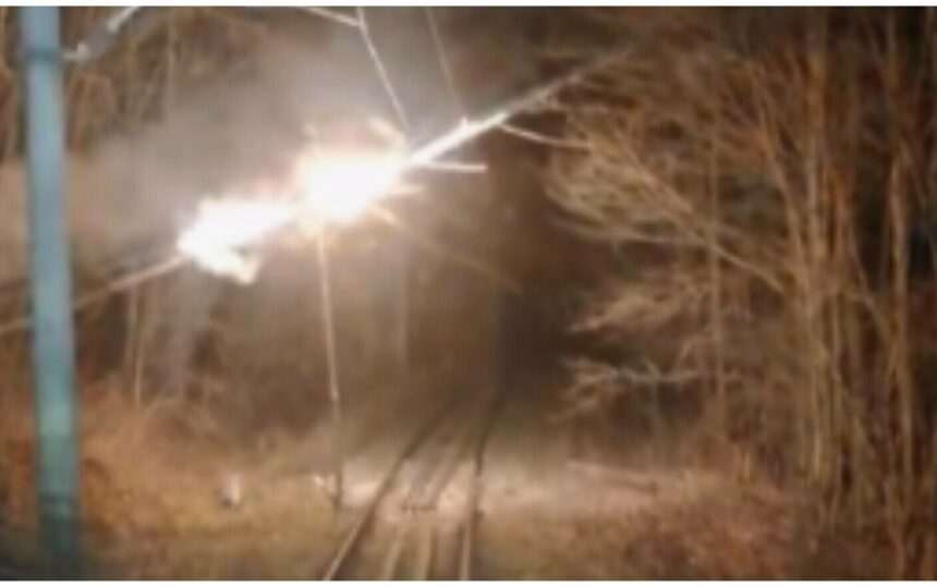 img-420 Intervenție feroviară pentru îndepărtarea unui copac căzut între Lunca Bradului și Răstolița