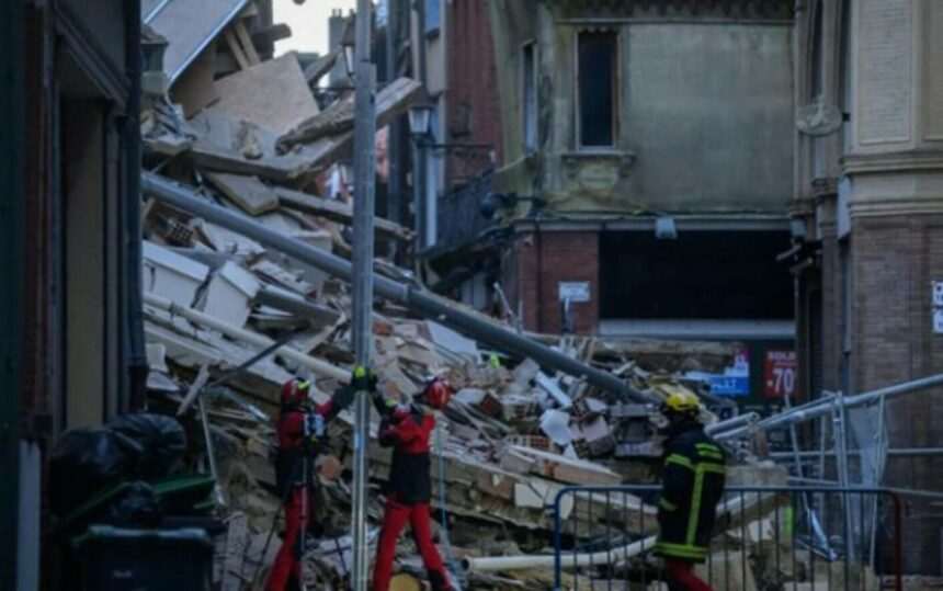 img-519 Prăbușirea unui imobil vechi din centrul orașului Toulouse