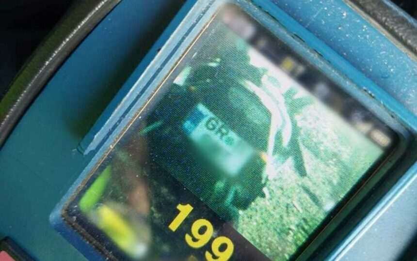 Incident grav: Motociclist surprins de radar circulând cu 199 km/h în Giurgiu