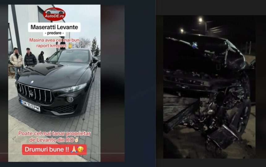 img-769 Tânărul din Prahova care a provocat un accident rutier la scurt timp după ce și-a cumpărat un bolid de lux