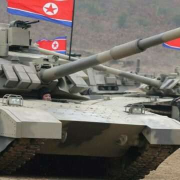 img-797 Noul tanc de luptă nord-coreean testat de Kim Jong Un