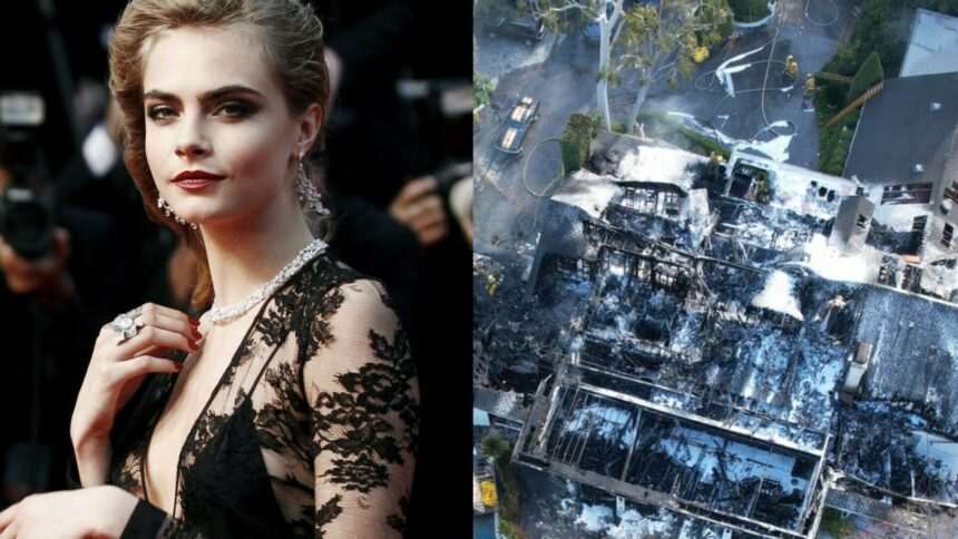 Incendiu la casa actriței Cara Delevingne din California