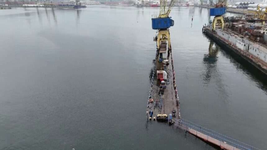 Scufundarea docului plutitor în Portul Constanța: Incidentul care a șocat muncitorii