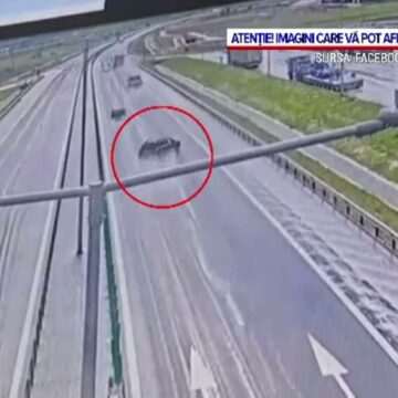 img-1130 Accident tragic pe Autostrada 1 Sibiu-Boița din cauza grindinei