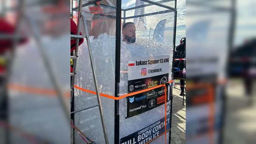 img-1173 Bărbatul care a intrat în Cartea Recordurilor după ce a stat scufundat în gheață timp de patru ore