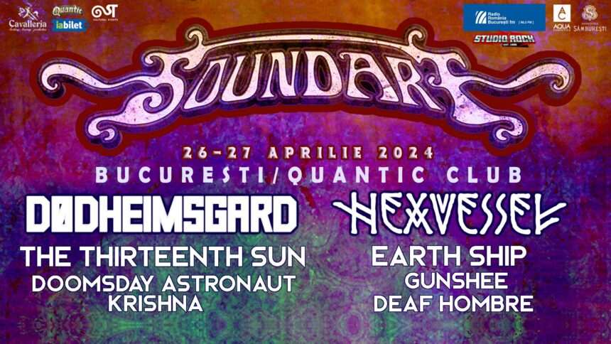 SoundArt Festival – 26 si 27 aprilie, Bucuresti: DHG/Dødheimsgard, Hexvessel, The Thirteenth Sun, Doomsday Astronaut