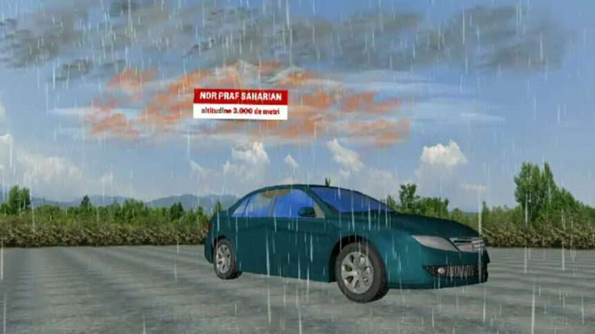 img-1440 Avertizare meteorologică: Ploile cu particule de praf saharian în România