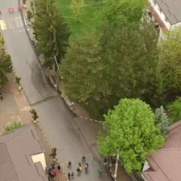 img-1445 Situație de urgență în Slănic Prahova după surparea străzii din centru