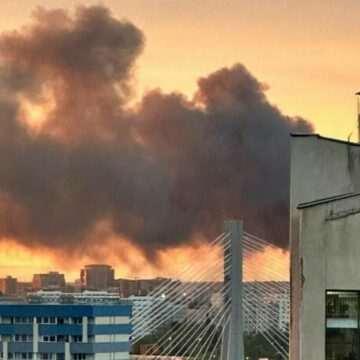img-1649 Incendiu în București: O hală dezafectată din Sectorul 1 a luat foc