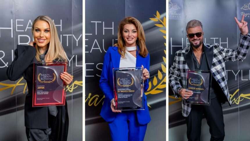 Dr. Raluca Chivu premiată pentru Viziune și Profesionalism, la gala HBL Awards