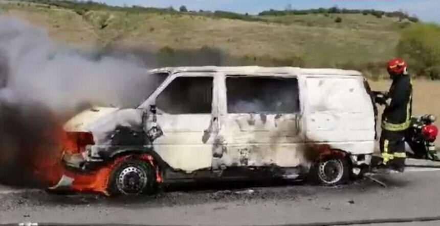 img-537 Incendiu devastator pe centura orașului Cluj-Napoca