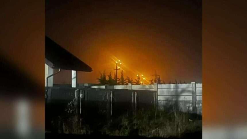 img-79 Luminile ciudate filmate pe cerul nopții din Galați