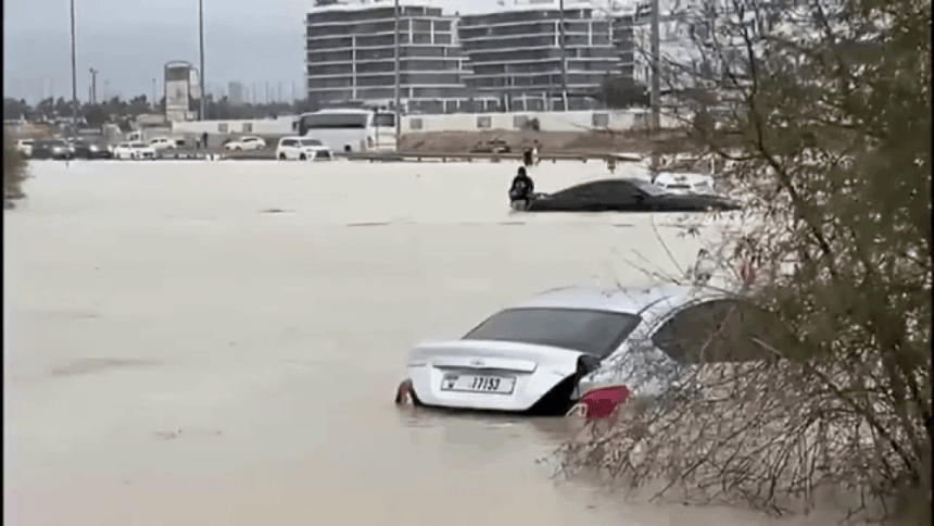 img-79 Românii blocați în Dubai din cauza inundațiilor, supărați pe autoritățile române