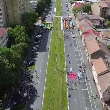 img-808 Bulevardul Cetății din Timişoara a devenit pietonal timp de 10 ore