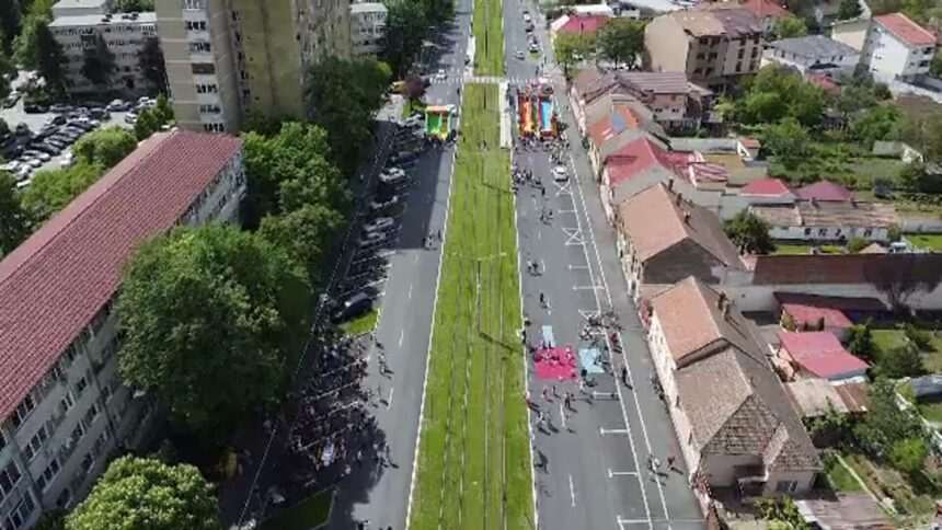 img-808 Bulevardul Cetății din Timişoara a devenit pietonal timp de 10 ore