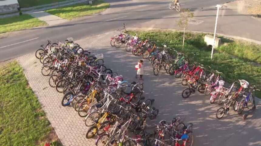 Localitatea din România în care bicicleta este principalul mijloc de transport