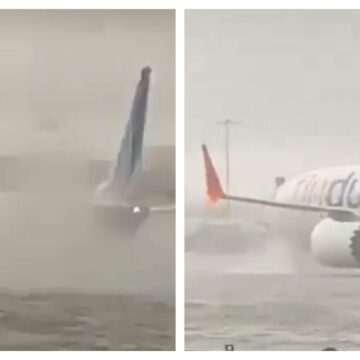 img-913 Haos în Dubai din cauza furtunii violente