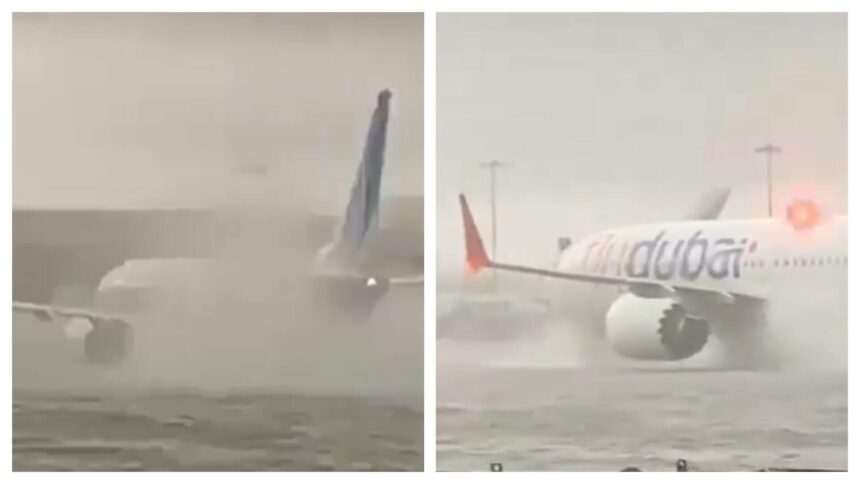 Haos în Dubai din cauza furtunii violente