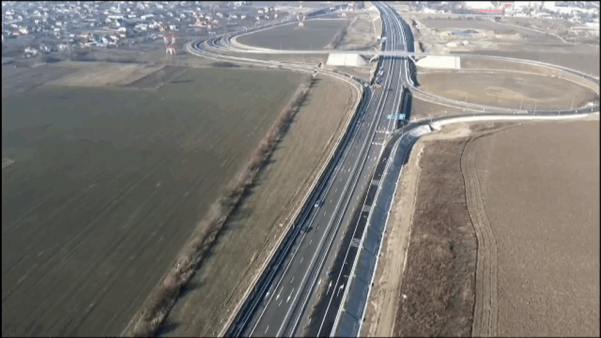 Lungimea rețelei de drumuri publice din România la finalul anului 2023