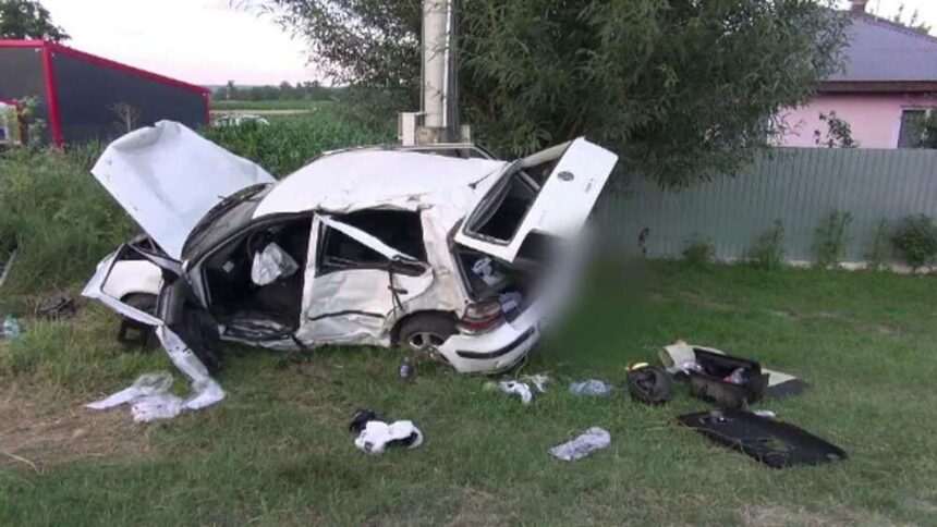 img-1030 Accident rutier în județul Bacău: Un bărbat a murit și patru persoane au fost rănite