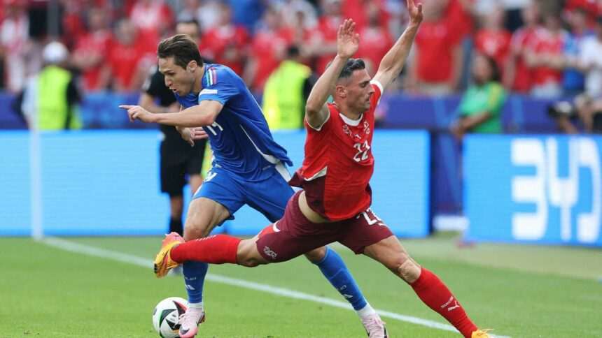 Italia – Elveția, duelul din optimile EURO 2024