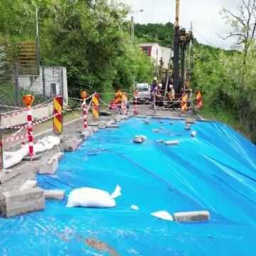 img-149 Situația critică a unei străzi surpate din Cluj-Napoca