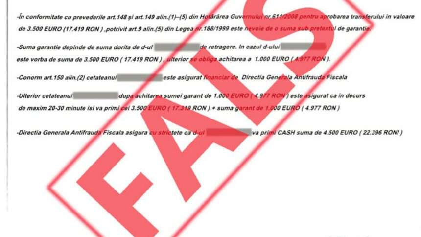 img-259 Tentativă de înșelăciune în numele Direcției Generale Antifraudă de la ANAF