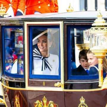 img-344 Prințesa Kate, apariție surprinzătoare la Trooping the Colour după lupta împotriva cancerului