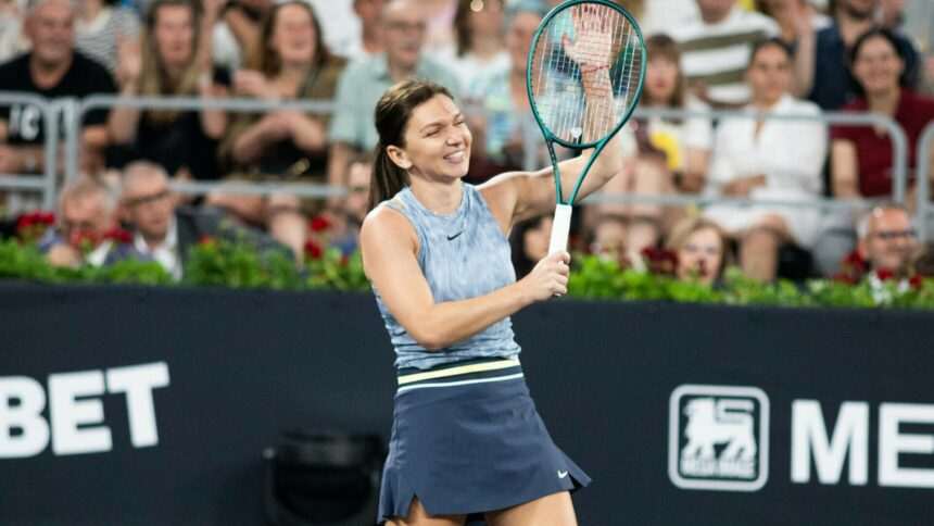 img-358 Simona Halep, din nou pe teren, la Cluj-Napoca, alături de două mari legende: „Mă gândesc la revenire, nu la retragere