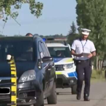 img-525 Canicula provoacă probleme pe un drum județean din Gorj