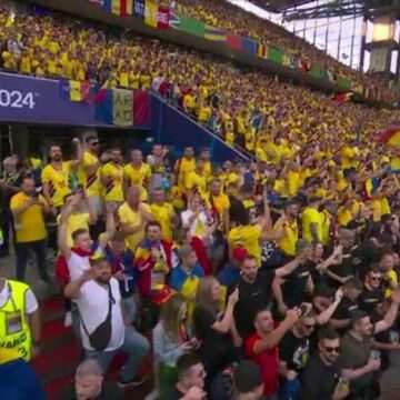 Suporterii români alături de echipa națională în ciuda înfrângerii cu Belgia