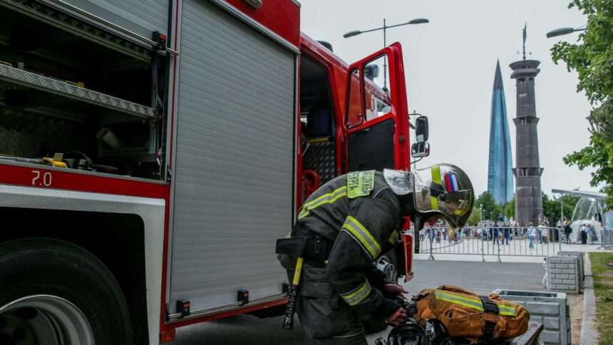 Incendiu la un institut de cercetare de lângă Moscova