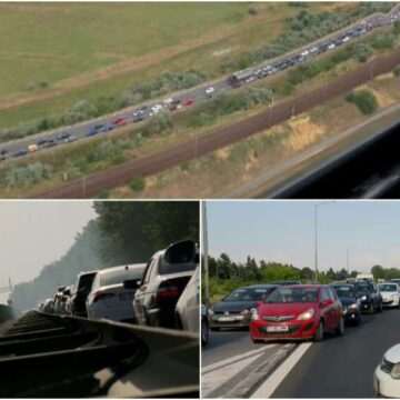 Haos pe Autostrada Soarelui: Șoferi blocați în trafic timp de șapte ore