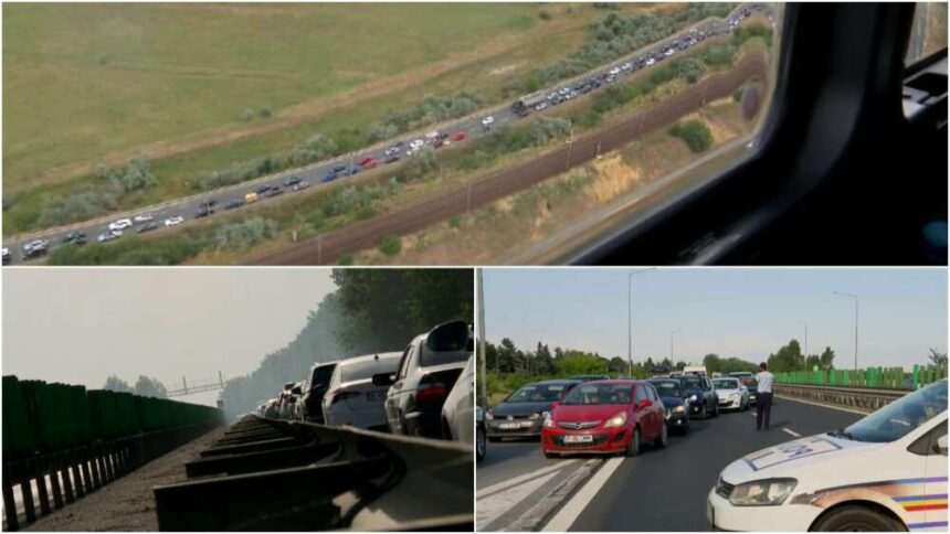 img-833 Haos pe Autostrada Soarelui: Șoferi blocați în trafic timp de șapte ore