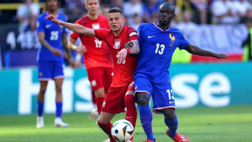 Franța-Polonia, în Grupa D de la EURO 2024. Scor alb la pauză