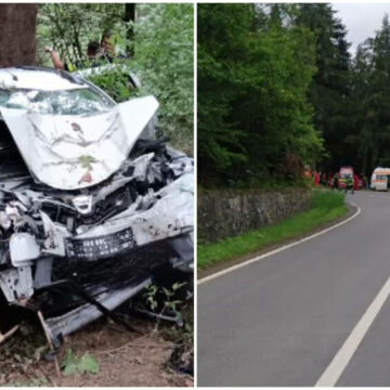 img Carnagiu pe o șosea din Harghita. Greșeala fatală a unui șofer care a provocat un accident cu un deces și patru răniți