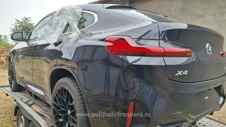 Bărbatul care a încercat să treacă frontiera cu un BMW furat