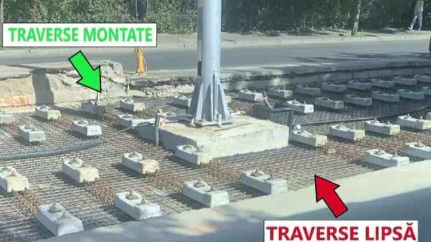 img-125 Erori de execuție la reabilitarea liniei de tramvai din București