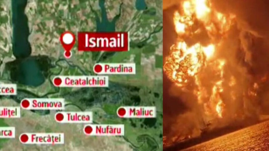 img Atacul asupra portului Ismail din România și consecințele sale