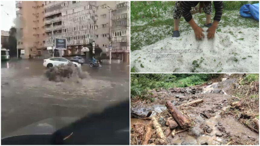 img Ploile torențiale au adus prăpăd în toată țara