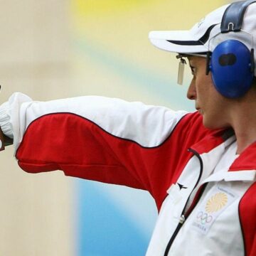 img Georgianca Nino Salukvadze, record de participari la Jocurile Olimpice